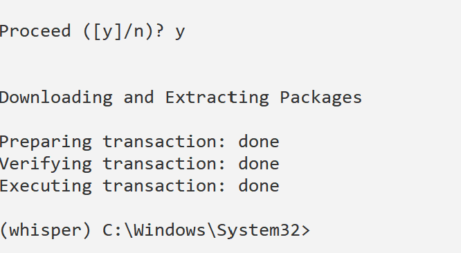 pytorch install